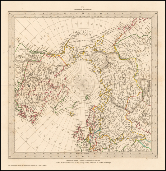 54-Northern Hemisphere, Polar Maps and Alaska Map By SDUK