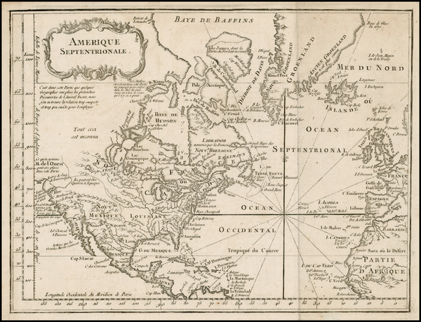 86-North America Map By Chambon