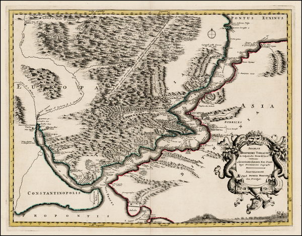 57-Turkey and Turkey & Asia Minor Map By David Mortier