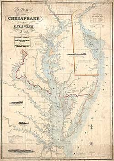 56-Mid-Atlantic and Southeast Map By Fielding Lucas Jr.