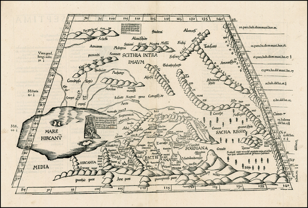 55-Central Asia & Caucasus and Middle East Map By Lorenz Fries