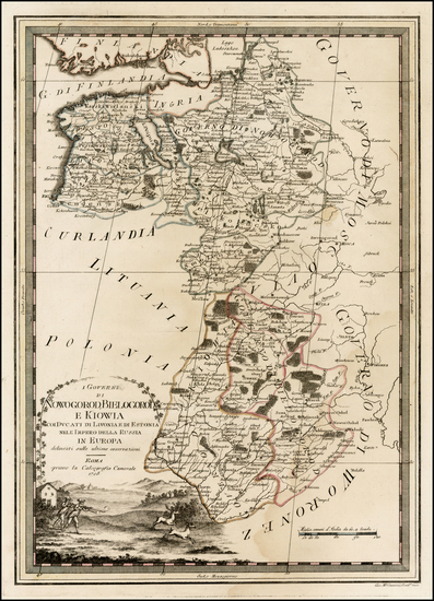 38-Russia, Ukraine and Baltic Countries Map By Joseph Meyer