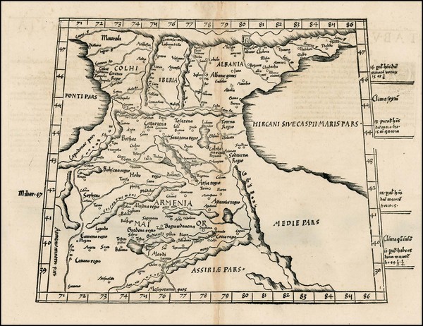 59-Central Asia & Caucasus and Turkey & Asia Minor Map By Lorenz Fries