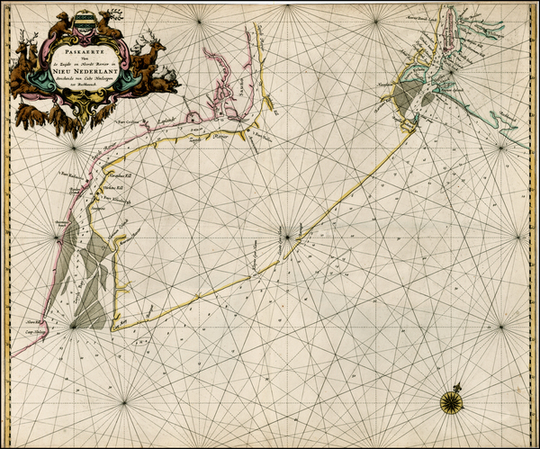 17-Mid-Atlantic Map By Pieter Goos