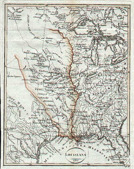 60-South, Texas, Midwest and Plains Map By T.R. Ehrmann