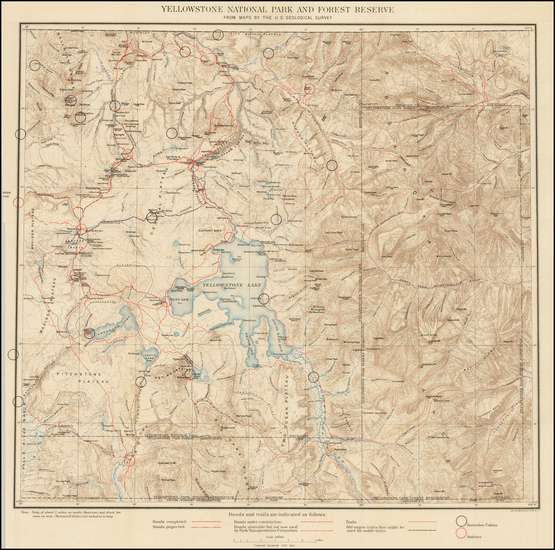 84-Rocky Mountains Map By U.S. Geological Survey