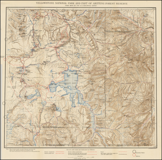 32-Rocky Mountains Map By U.S. Geological Survey