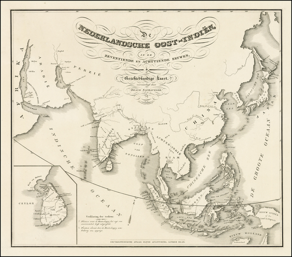 67-India and Southeast Asia Map By Brand Eschauzier