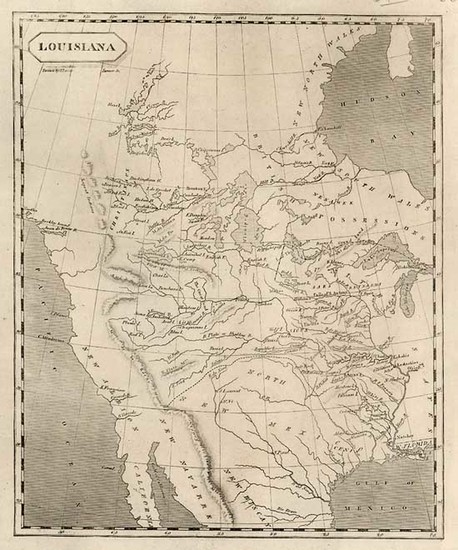 80-Plains, Southwest and Rocky Mountains Map By Aaron Arrowsmith  &  Lewis