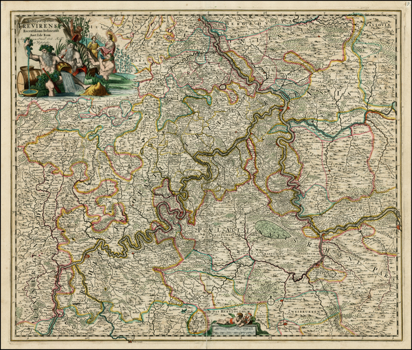 10-Germany Map By Johannes De Ram