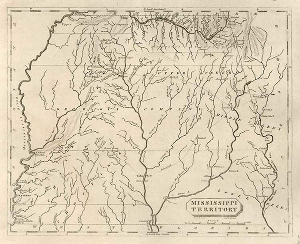 61-South Map By Aaron Arrowsmith  &  Lewis