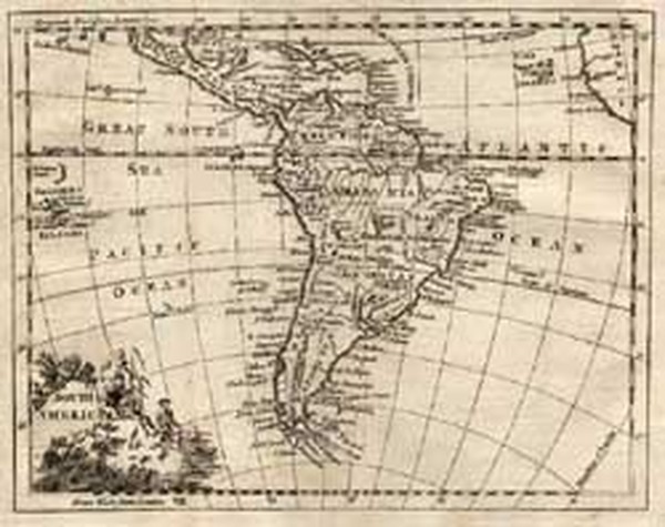 51-South America Map By Thomas Jefferys