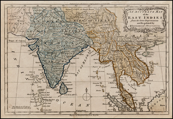 21-India and Southeast Asia Map By Christopher T. Middleton