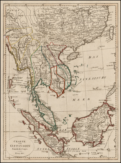 30-China and Southeast Asia Map By Franz Pluth