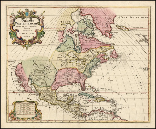 41-North America Map By Jan Barend Elwe