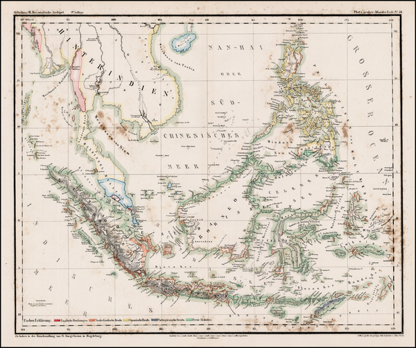 84-Southeast Asia and Philippines Map By Albrecht Platt