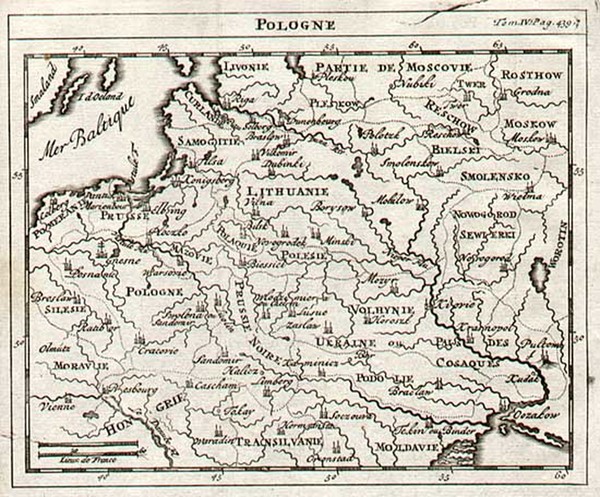 1-Europe, Poland, Russia, Hungary and Baltic Countries Map By Jacques Peeters