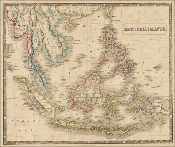 57-China, Southeast Asia and Philippines Map By George Philip  &  Son
