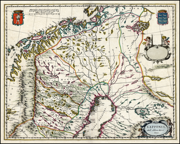 61-Sweden Map By Johannes Blaeu