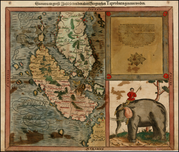 3-India and Southeast Asia Map By Sebastian Munster