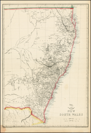 39-Australia Map By Edward Weller