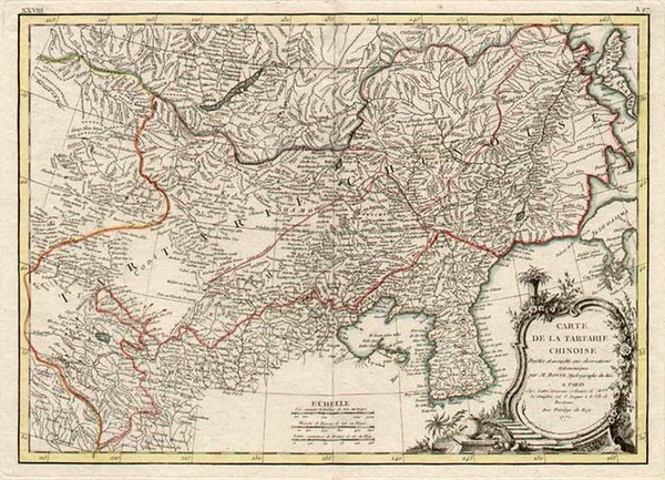 35-Asia, China, Korea, Central Asia & Caucasus and Russia in Asia Map By Rigobert Bonne