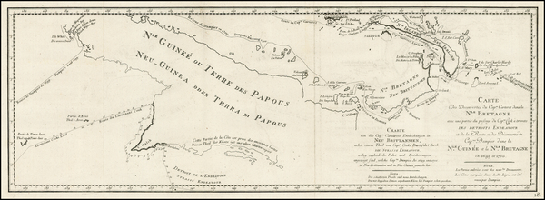 45-Southeast Asia, Other Islands, Australia and Other Pacific Islands Map By James Cook