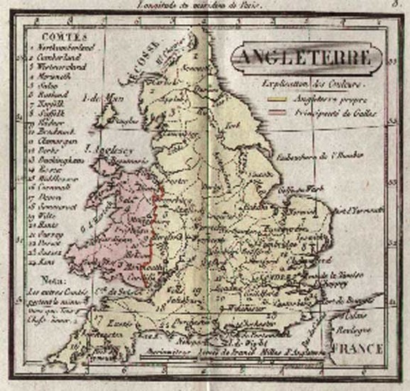 26-Europe and British Isles Map By Anonymous