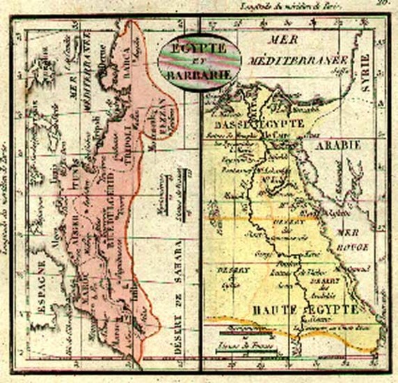 23-Africa and North Africa Map By Anonymous