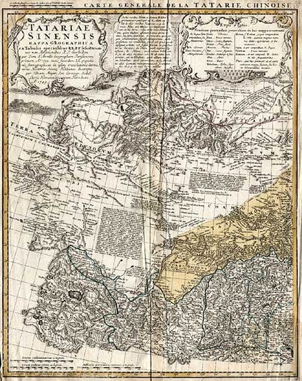 100-Asia, China, Central Asia & Caucasus and Russia in Asia Map By Tobias Mayer