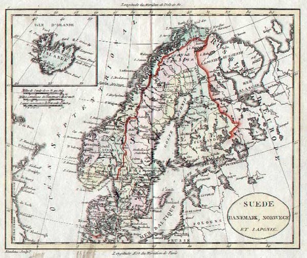 78-Europe and Scandinavia Map By Alexandre Blondeau