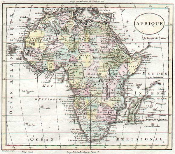 32-Africa and Africa Map By Alexandre Blondeau