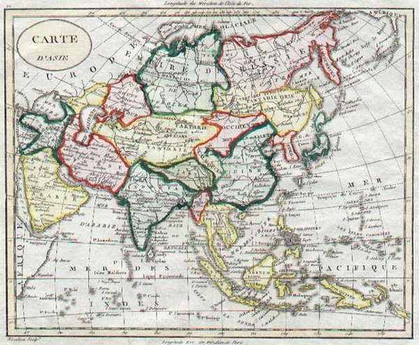 97-Asia and Asia Map By Alexandre Blondeau