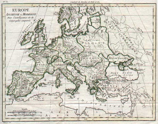 81-Europe and Europe Map By Alexandre Blondeau