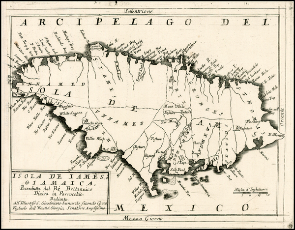 24-Caribbean Map By Vincenzo Maria Coronelli