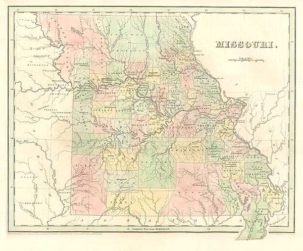 4-Midwest and Plains Map By Thomas Gamaliel Bradford