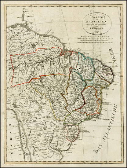 11-Brazil Map By Franz Pluth