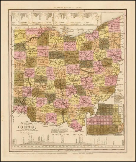 78-Midwest Map By Henry Schenk Tanner