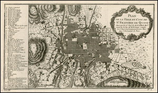 95-South America Map By Jacques Nicolas Bellin