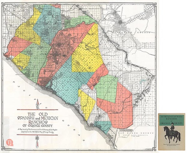 80-California Map By Title Insurance & Trust Company