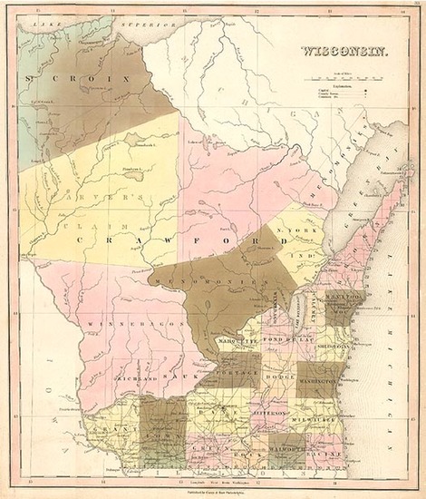 90-Midwest Map By Henry Schenk Tanner
