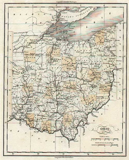 20-Midwest Map By Jean Alexandre Buchon