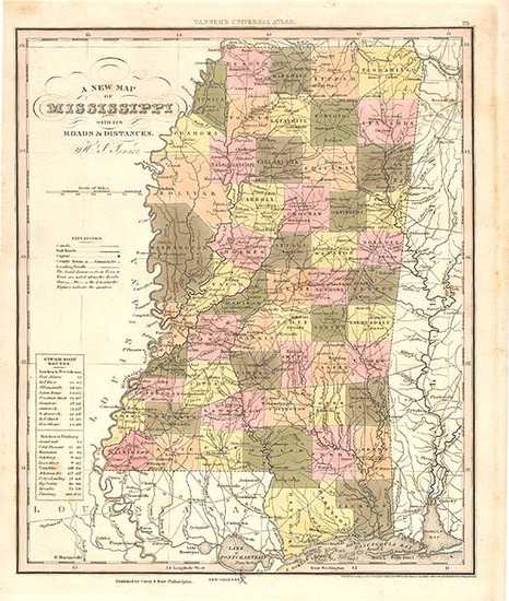 73-South Map By Henry Schenk Tanner