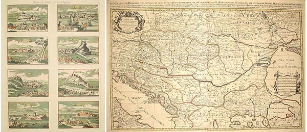 22-Europe, Poland, Hungary, Balkans and Turkey Map By Alexis-Hubert Jaillot