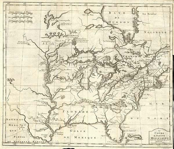 1-United States, Southeast, Midwest and Plains Map By J.F. Bernard