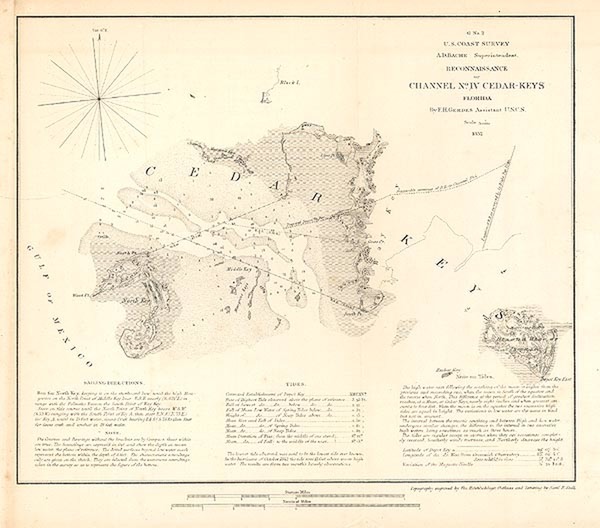 3-Southeast Map By United States Coast Survey