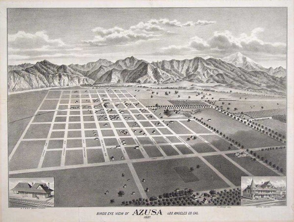 95-California Map By E.S. Moore