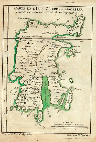 76-Southeast Asia Map By Jacques Nicolas Bellin