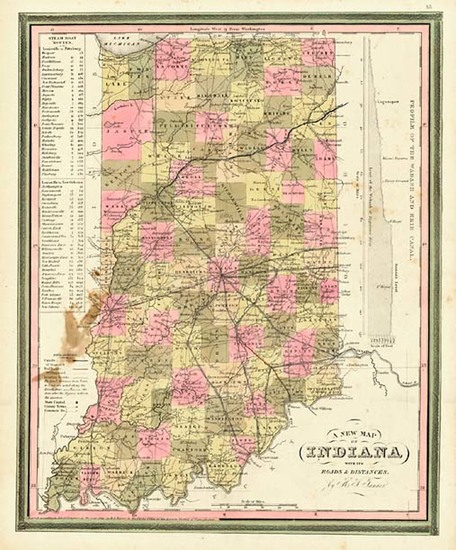 49-Midwest Map By Henry Schenk Tanner