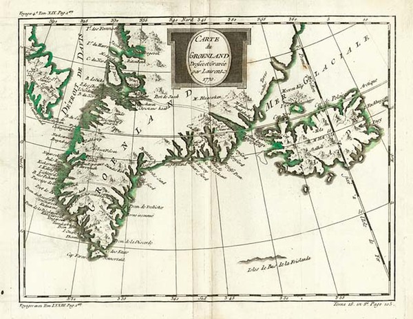 61-South, Southeast, Midwest and Southwest Map By Jacques Nicolas Bellin